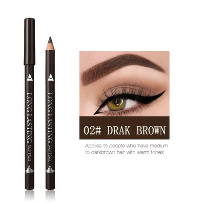 Eyeliner And Brow Makeup Pencil Set