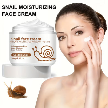 Snail Moisturizing Face Cream Enriched with Retinol, Hyaluronic Acid, Vitamin C And E