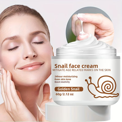Snail Moisturizing Face Cream Enriched with Retinol, Hyaluronic Acid, Vitamin C And E