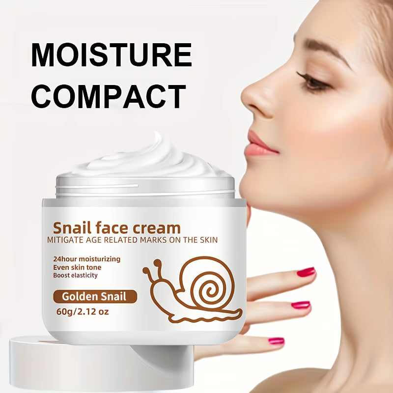 Snail Moisturizing Face Cream Enriched with Retinol, Hyaluronic Acid, Vitamin C And E