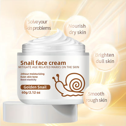 Snail Moisturizing Face Cream Enriched with Retinol, Hyaluronic Acid, Vitamin C And E
