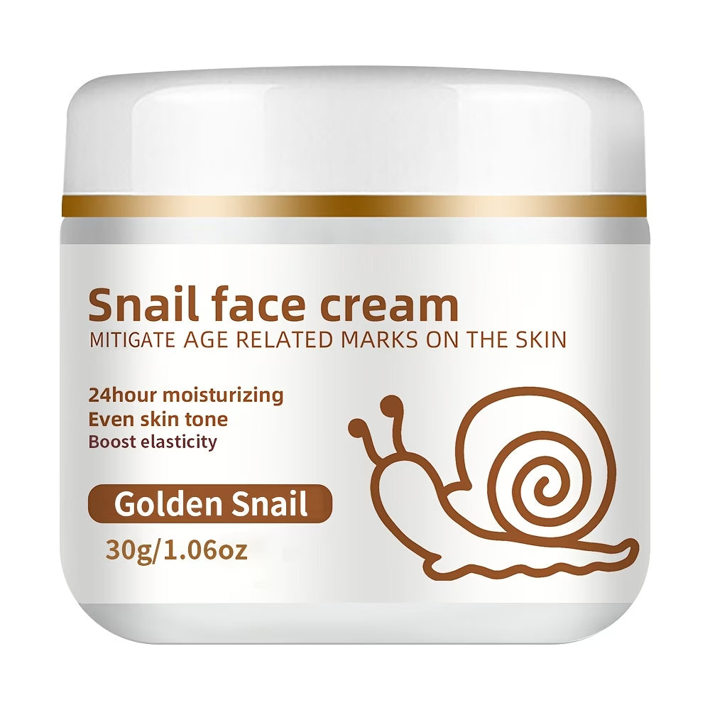 Snail Moisturizing Face Cream Enriched with Retinol, Hyaluronic Acid, Vitamin C And E