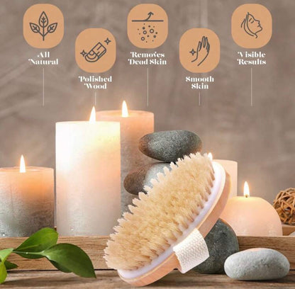 Dry Body Brush – Exfoliation, circulation & Lymphatic Drainage