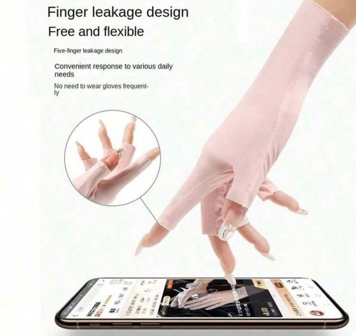 UV Gloves for Nails