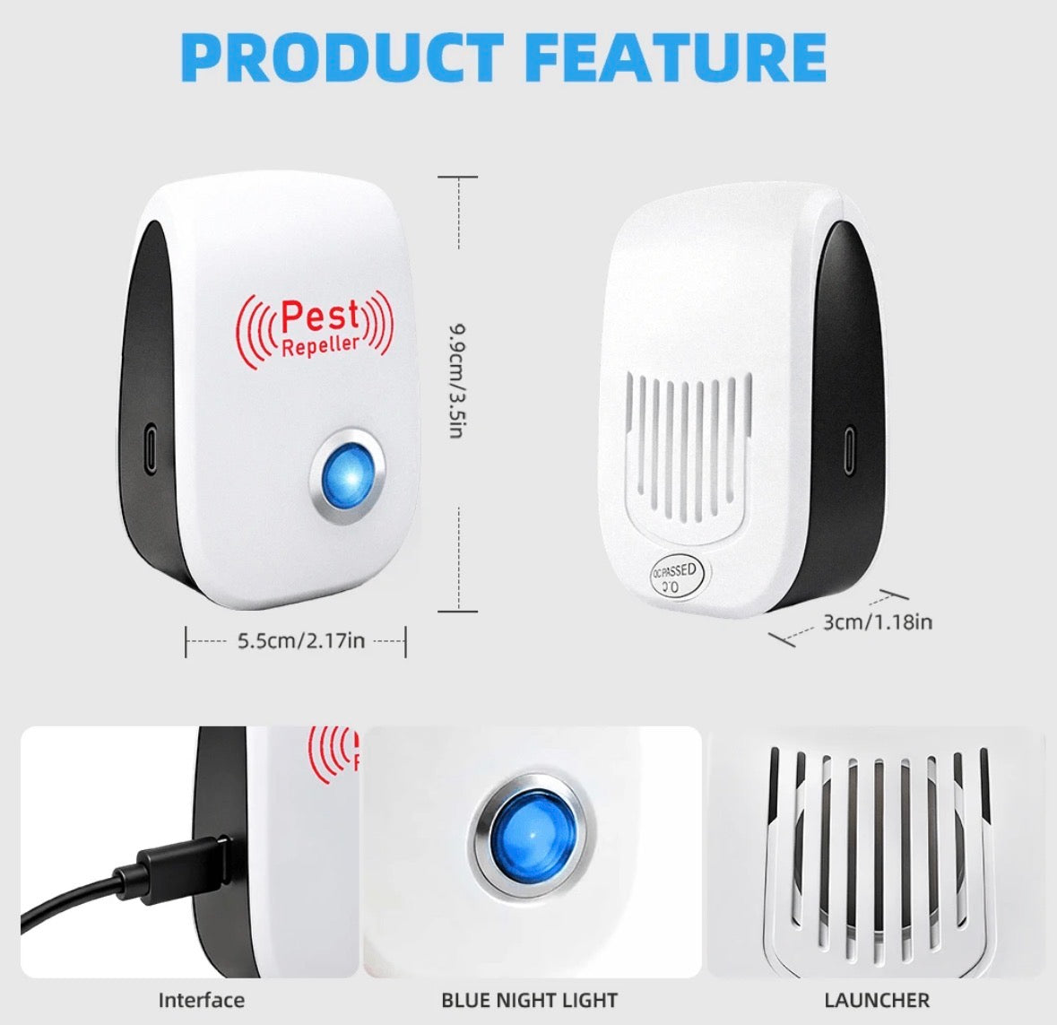 Mosquito Repeller - Sonic Technology