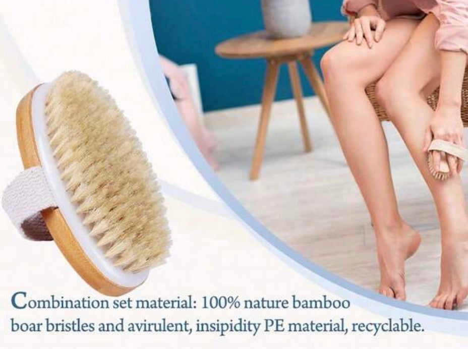 Dry Body Brush – Exfoliation, circulation & Lymphatic Drainage
