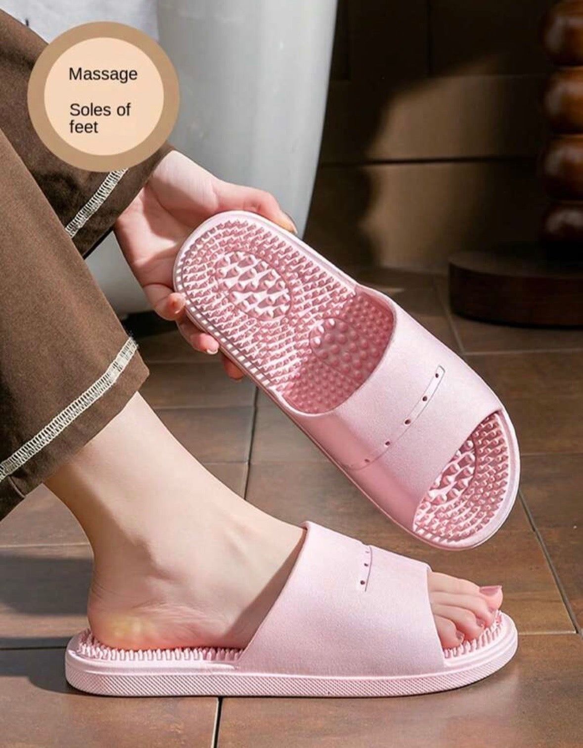 Reflexology Massage Slide on Slippers