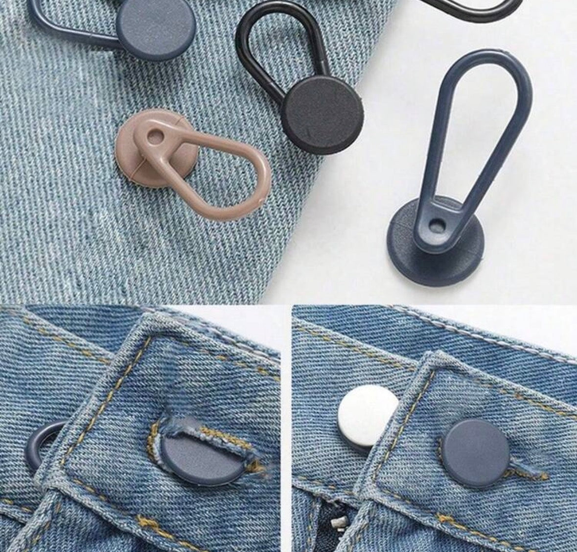 Adjustable Waistband Extenders – Instant Comfort Fit for Any Pants