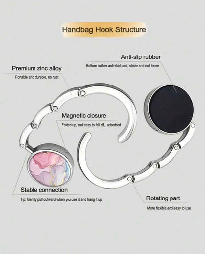 Handbag Hook - Folding Handbag Holder