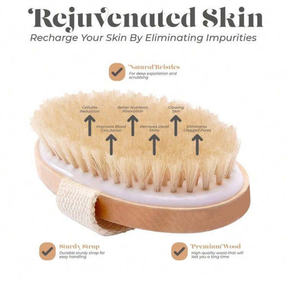 Dry Body Brush – Exfoliation, circulation & Lymphatic Drainage