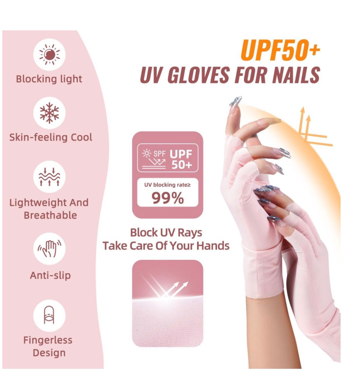 UV Gloves for Nails