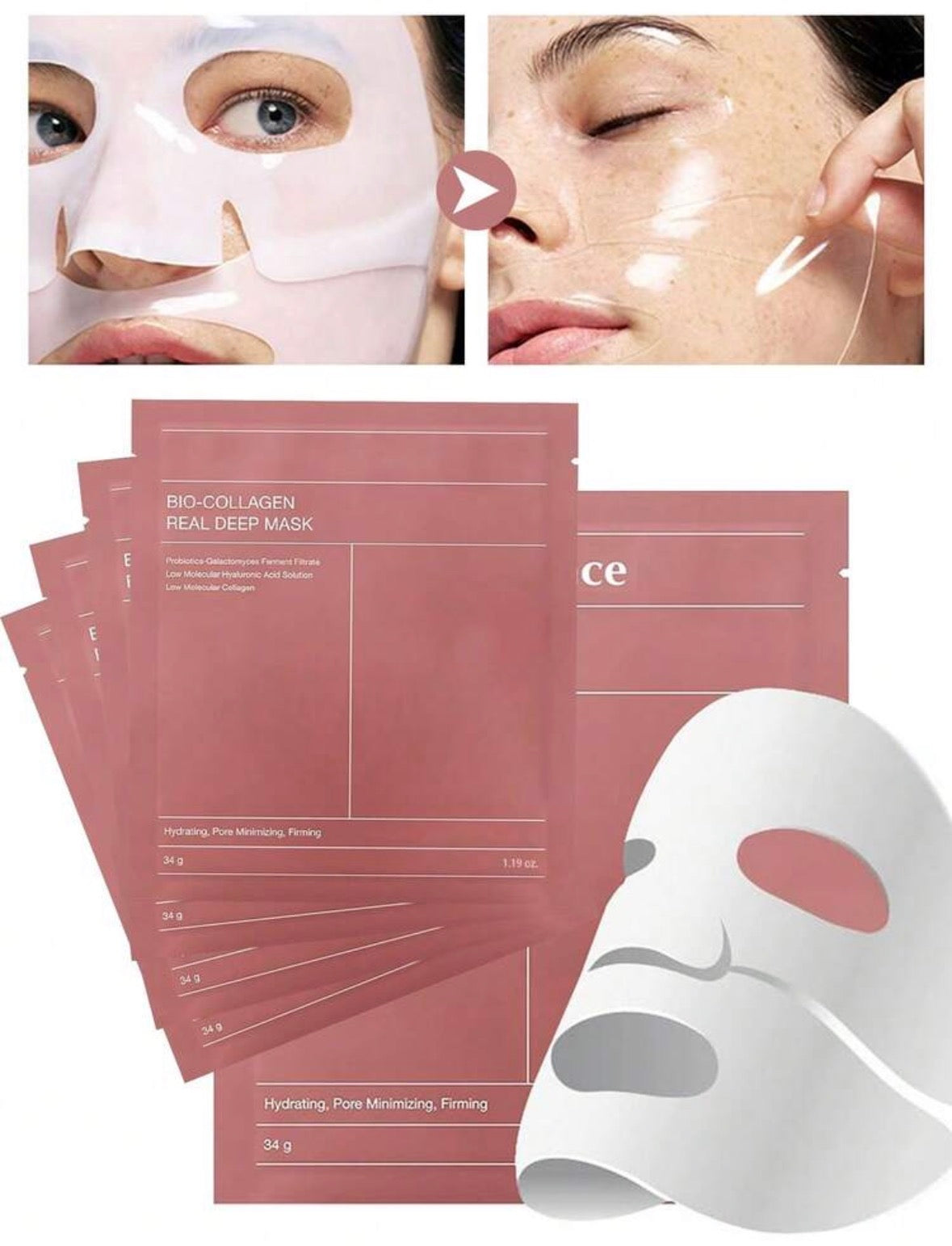 Face Mask - Bioactive Collagen Face Masks