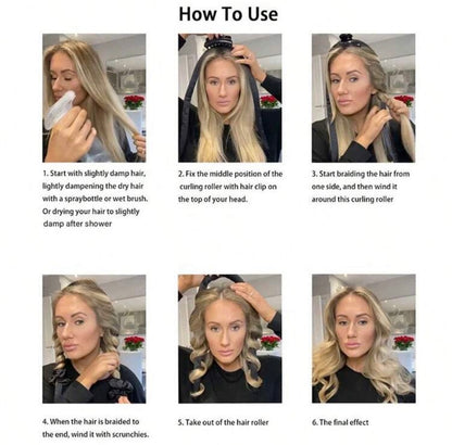 Heatless Curls - No Heat Curling Ribbon