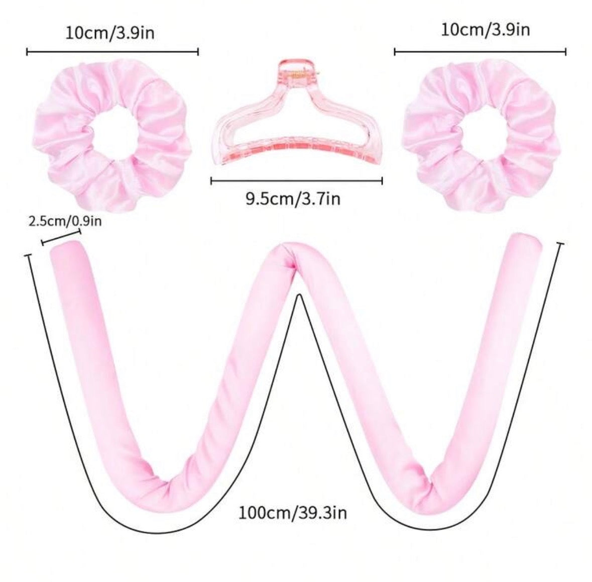 Heatless Curls - No Heat Curling Ribbon