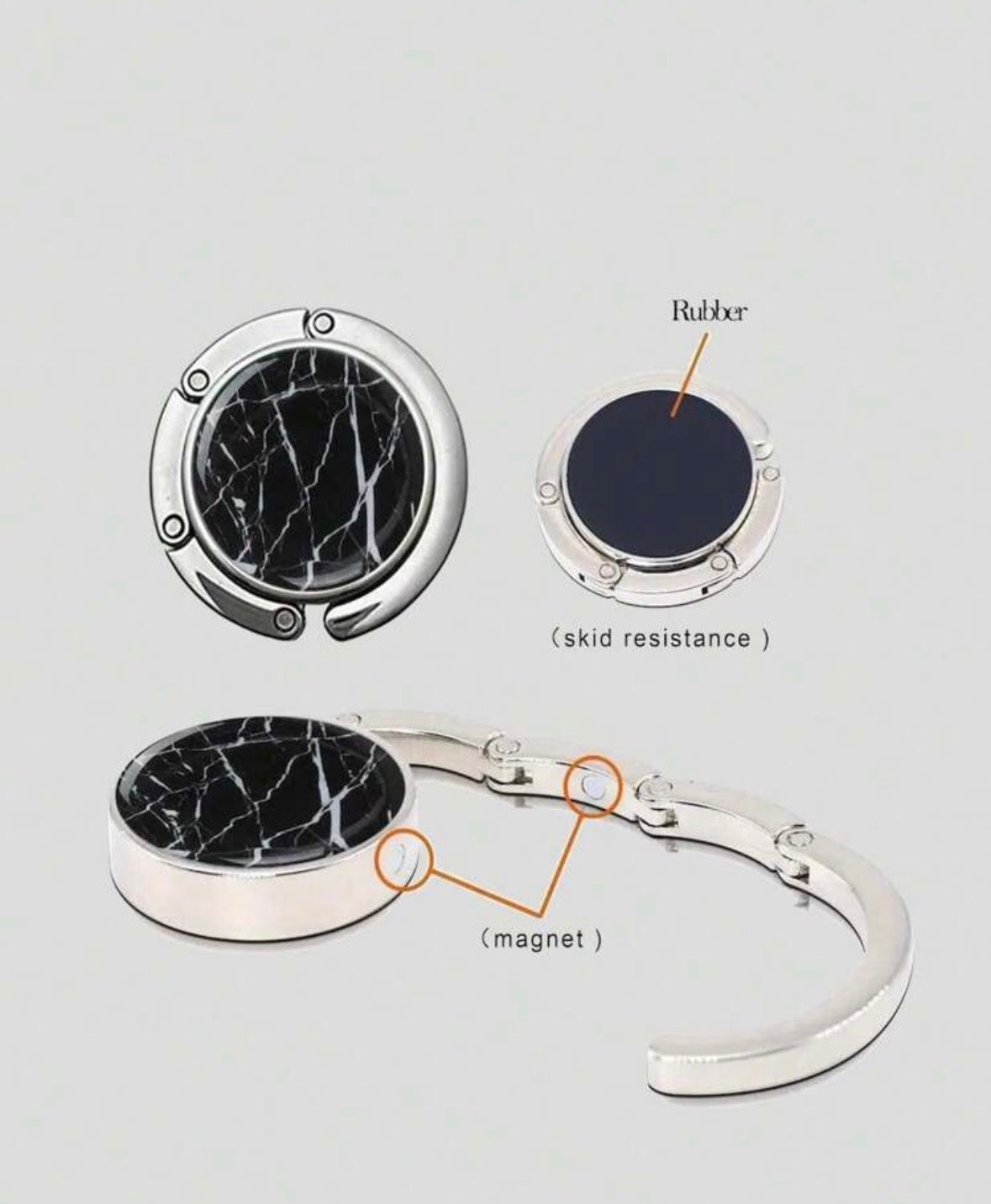 Handbag Hook - Folding Handbag Holder