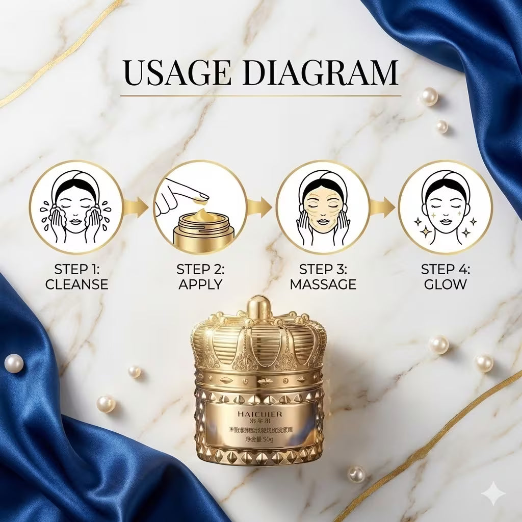 Korean Luxury Lifting and Firming Face Cream Enriched With Collagen