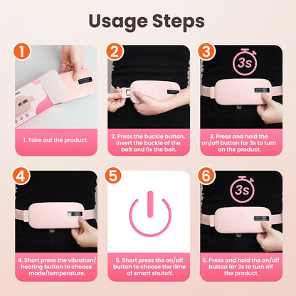 Menstrual Cycle Heating Pad - USB Rechargeable