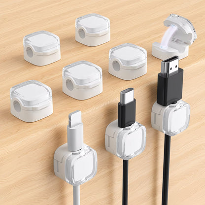 9-Pack Magnetic Cord Holders