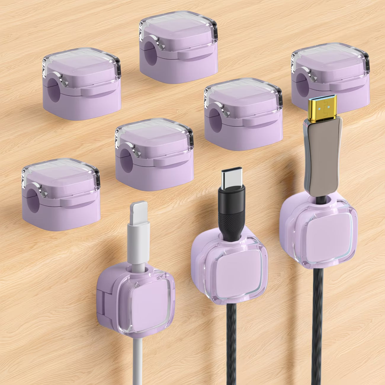 9-Pack Magnetic Cord Holders