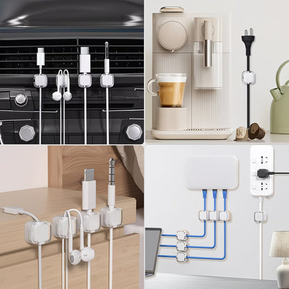 9-Pack Magnetic Cord Holders