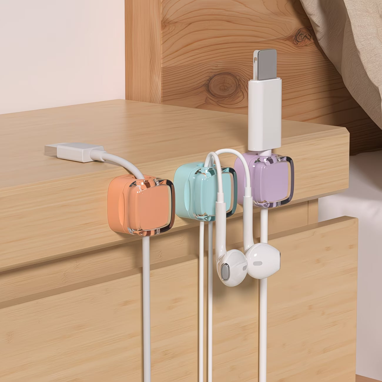9-Pack Magnetic Cord Holders