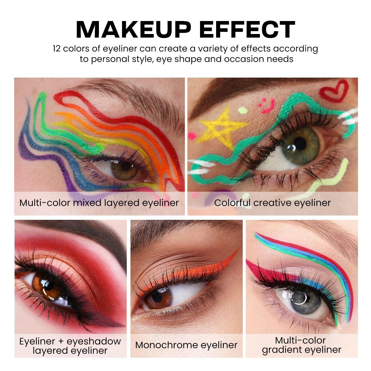 Colorful Ultra-Fine Eyeliner Pen