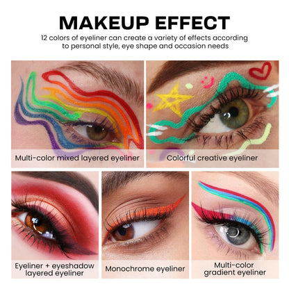 Colorful Ultra-Fine Eyeliner Pen