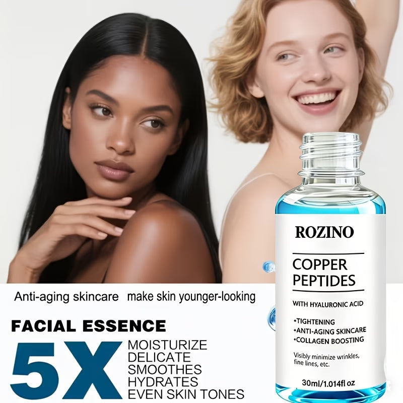 Blue Copper Peptide Firming And Rejuvenating Essence with Hyaluronic Acid