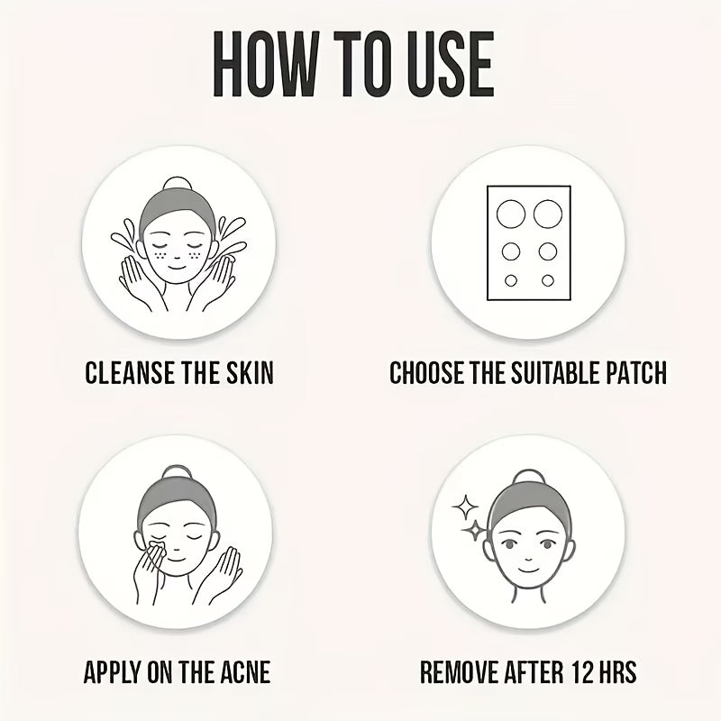 Hydrocolloid Pimple Patch Stickers