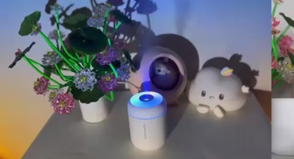 Humidifier And Mist Diffuser - USB Color Changing Night Light and Cold Mist Function