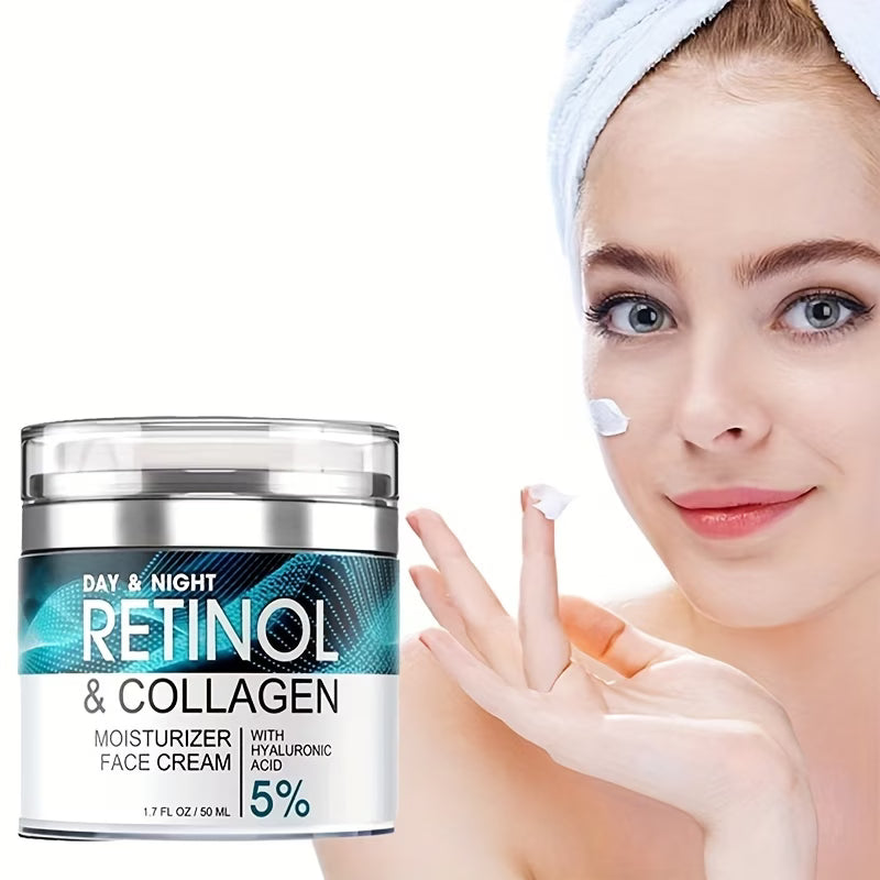Retinol Moisturizing Cream with Collagen, Hyaluronic Acid And Vitamin E