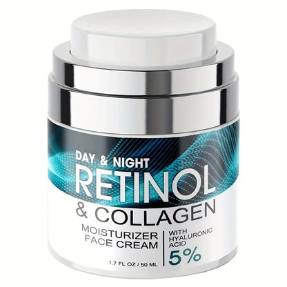 Retinol Moisturizing Cream with Collagen, Hyaluronic Acid And Vitamin E
