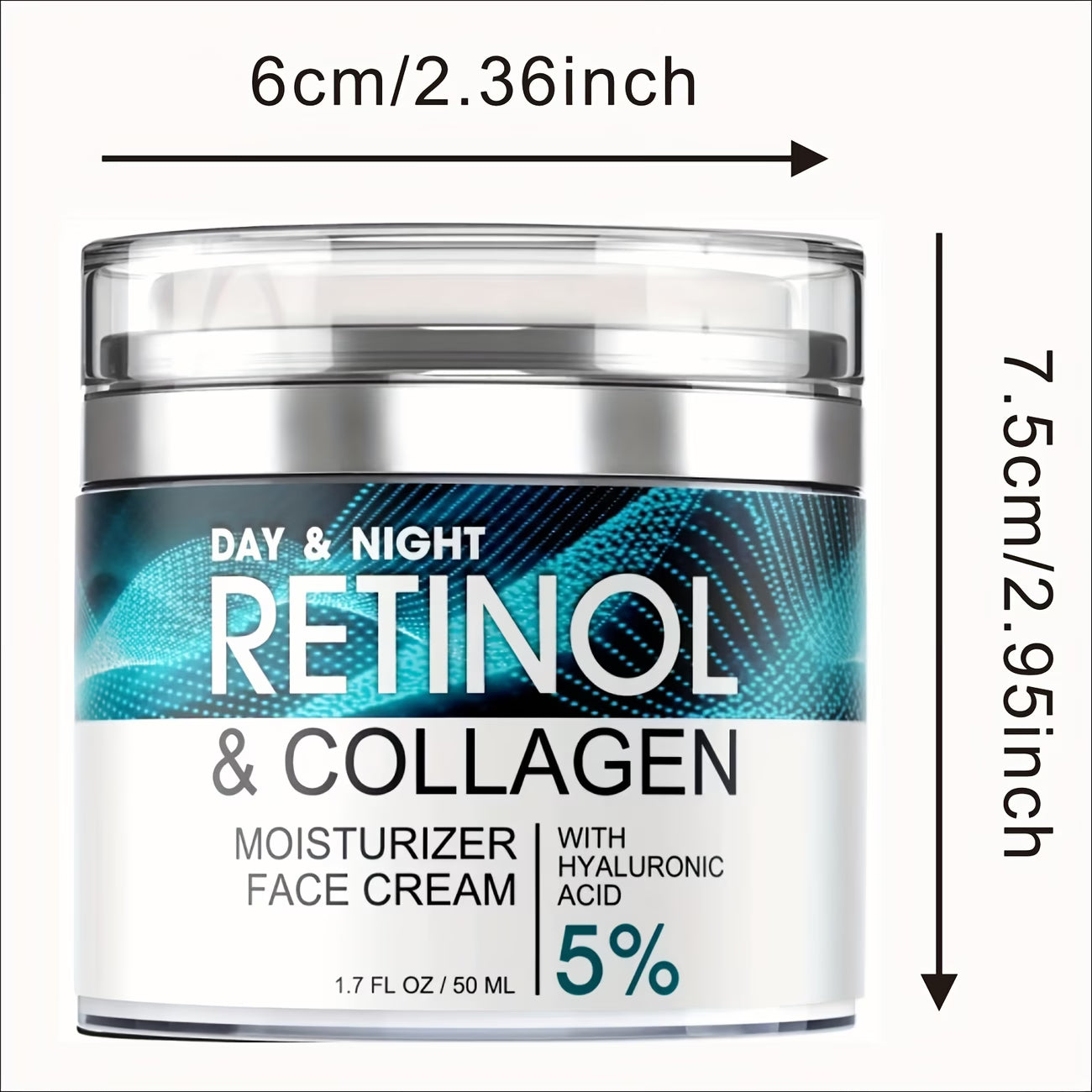 Retinol Moisturizing Cream with Collagen, Hyaluronic Acid And Vitamin E