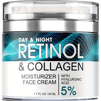 Retinol Moisturizing Cream with Collagen, Hyaluronic Acid And Vitamin E