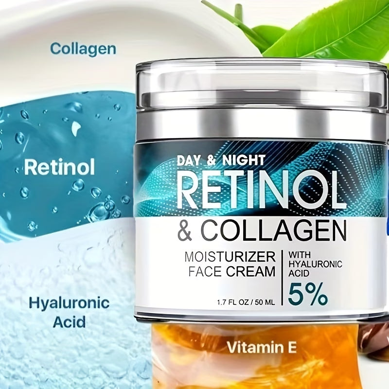 Retinol Moisturizing Cream with Collagen, Hyaluronic Acid And Vitamin E