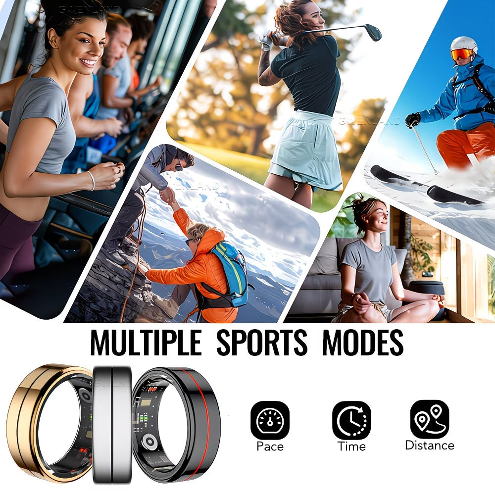 Smart Ring - Multifunctional Heart Rate, Fitness And Sleep Tracking Ring