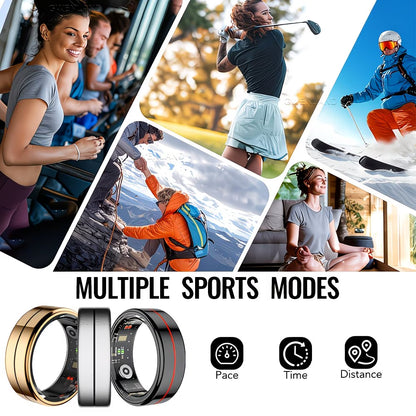 Smart Ring - Multifunctional Heart Rate, Fitness And Sleep Tracking Ring