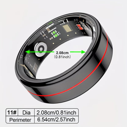 Smart Ring - Multifunctional Heart Rate, Fitness And Sleep Tracking Ring
