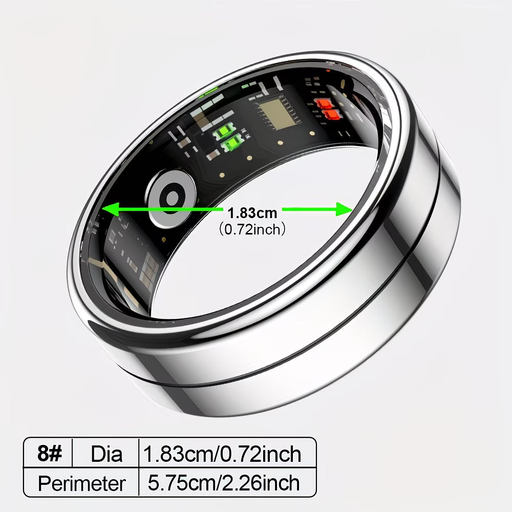 Smart Ring - Multifunctional Heart Rate, Fitness And Sleep Tracking Ring