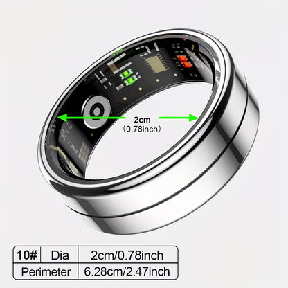 Smart Ring - Multifunctional Heart Rate, Fitness And Sleep Tracking Ring