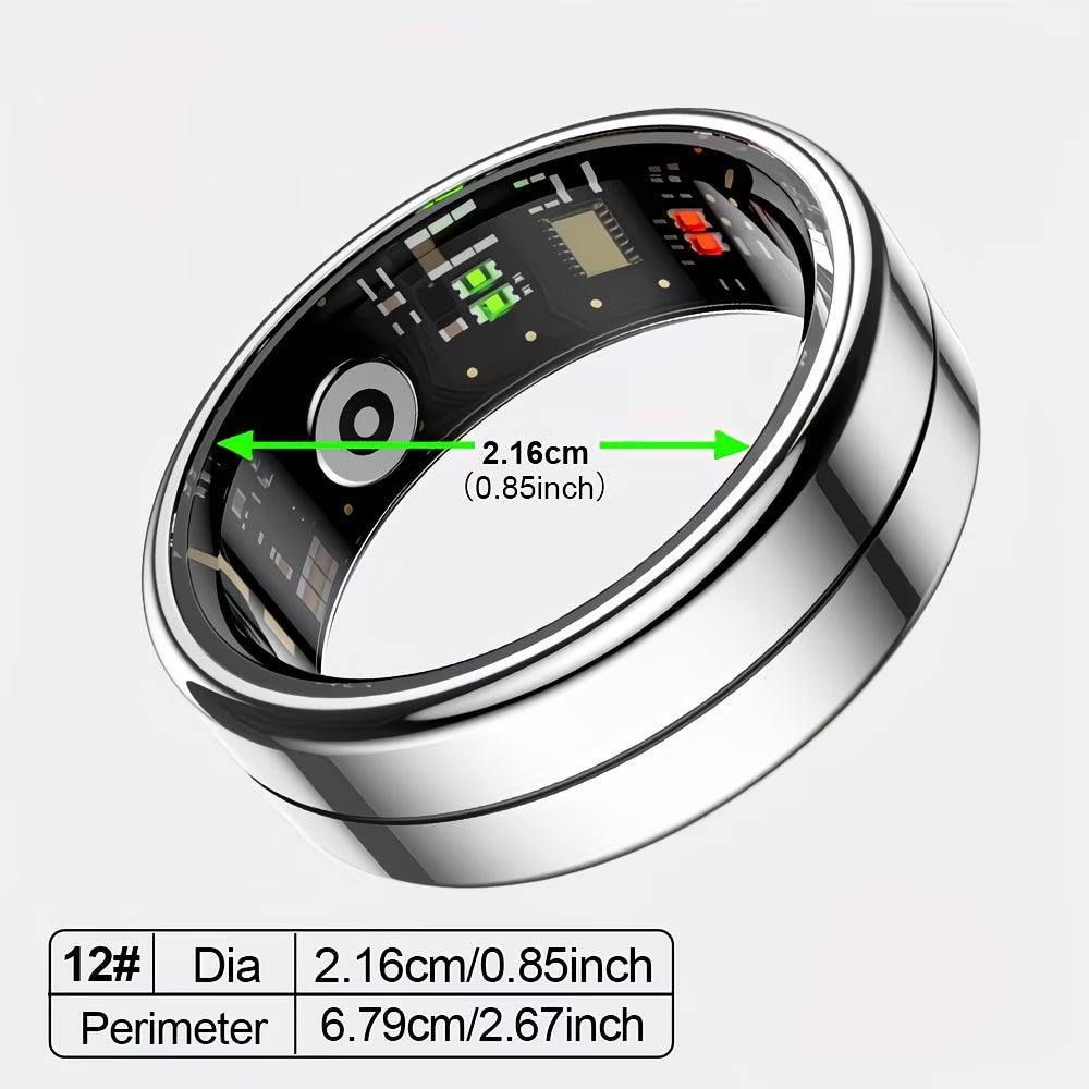Smart Ring - Multifunctional Heart Rate, Fitness And Sleep Tracking Ring