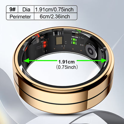 Smart Ring - Multifunctional Heart Rate, Fitness And Sleep Tracking Ring