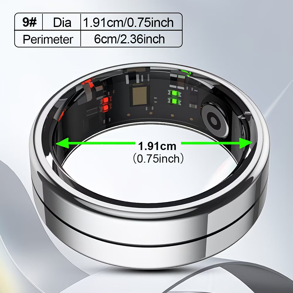 Smart Ring - Multifunctional Heart Rate, Fitness And Sleep Tracking Ring