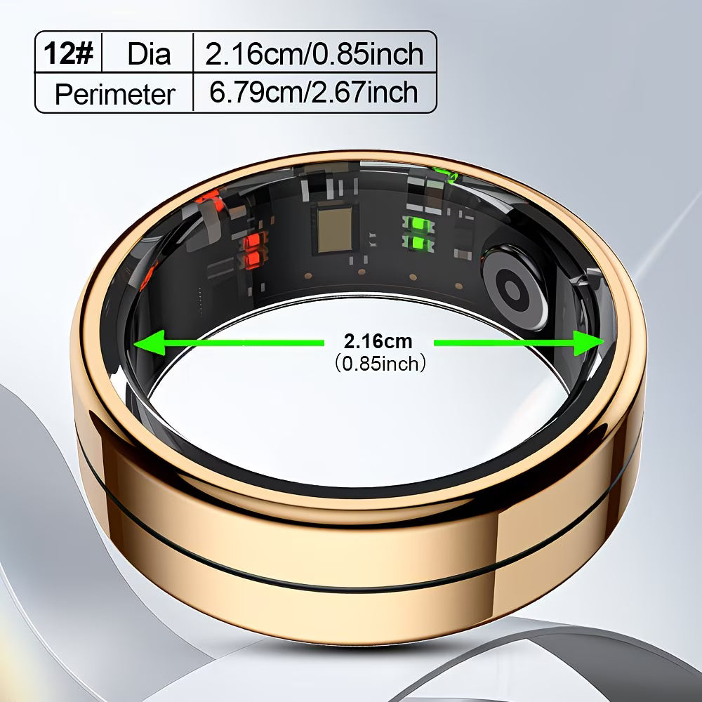 Smart Ring - Multifunctional Heart Rate, Fitness And Sleep Tracking Ring