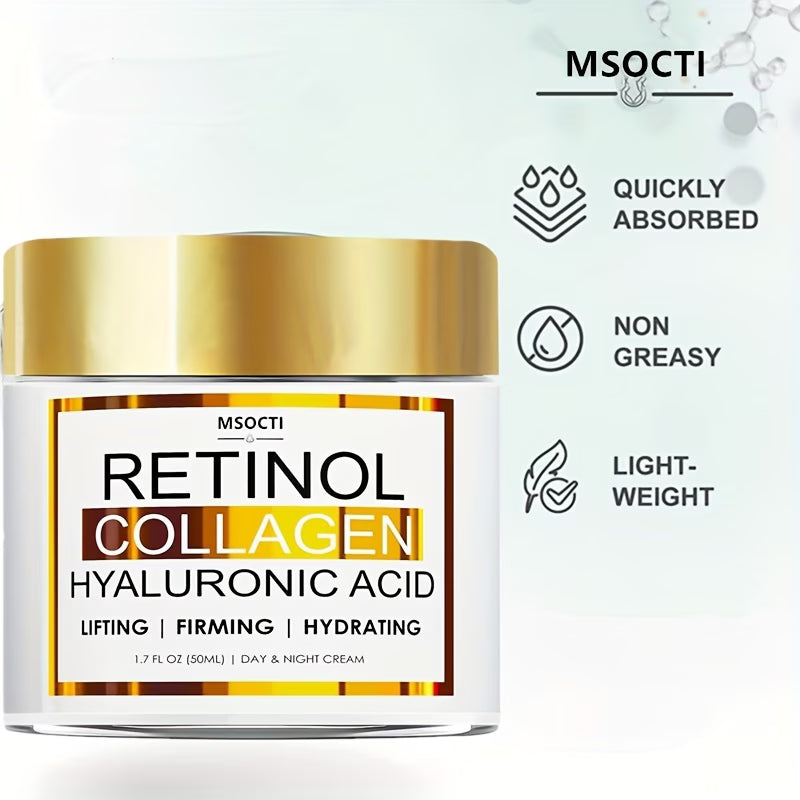 MSOCTI Retinol Collagen Hyaluronic Acid Day And Night Cream