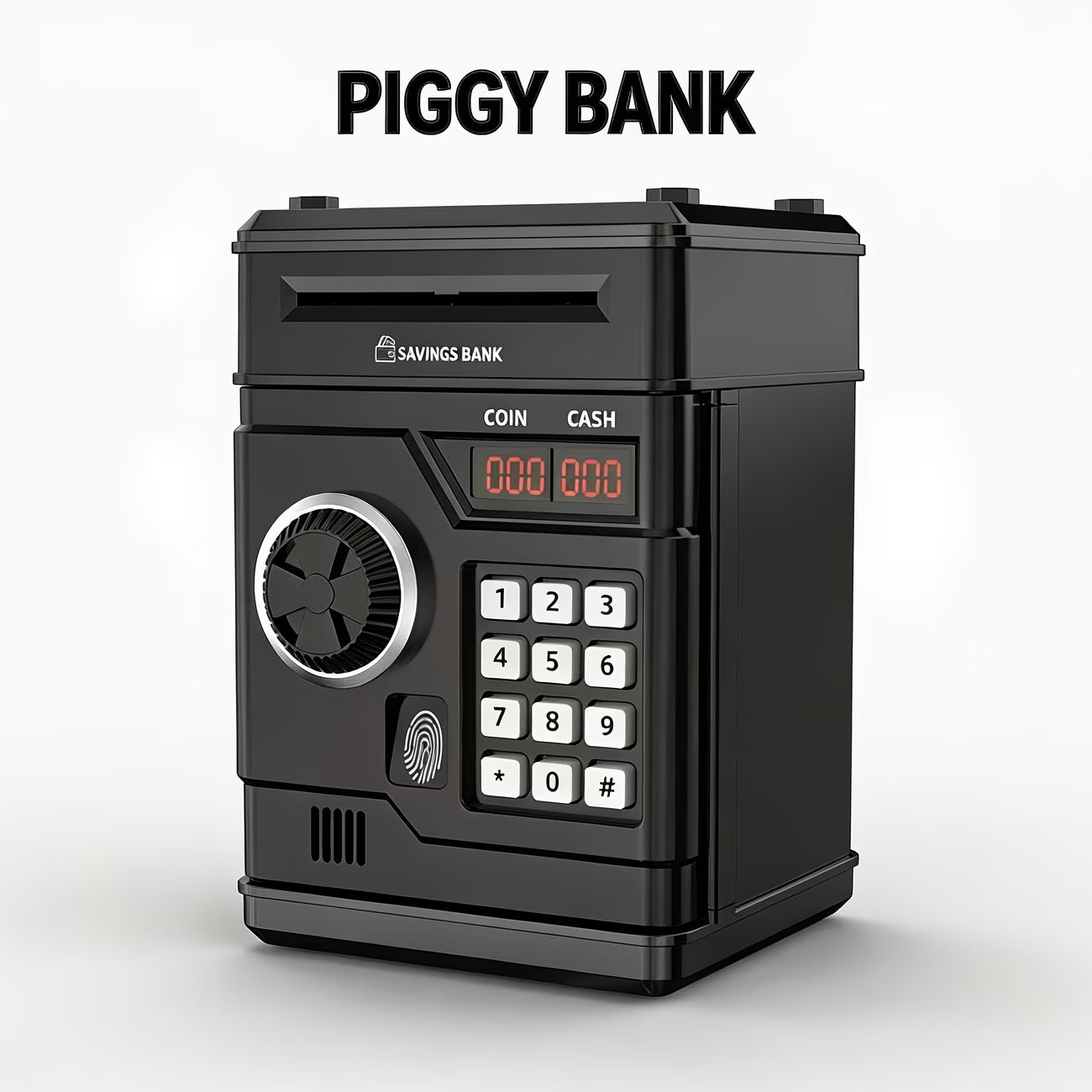 Electronic Money Bank - ATM-Style Piggy Bank For Kids