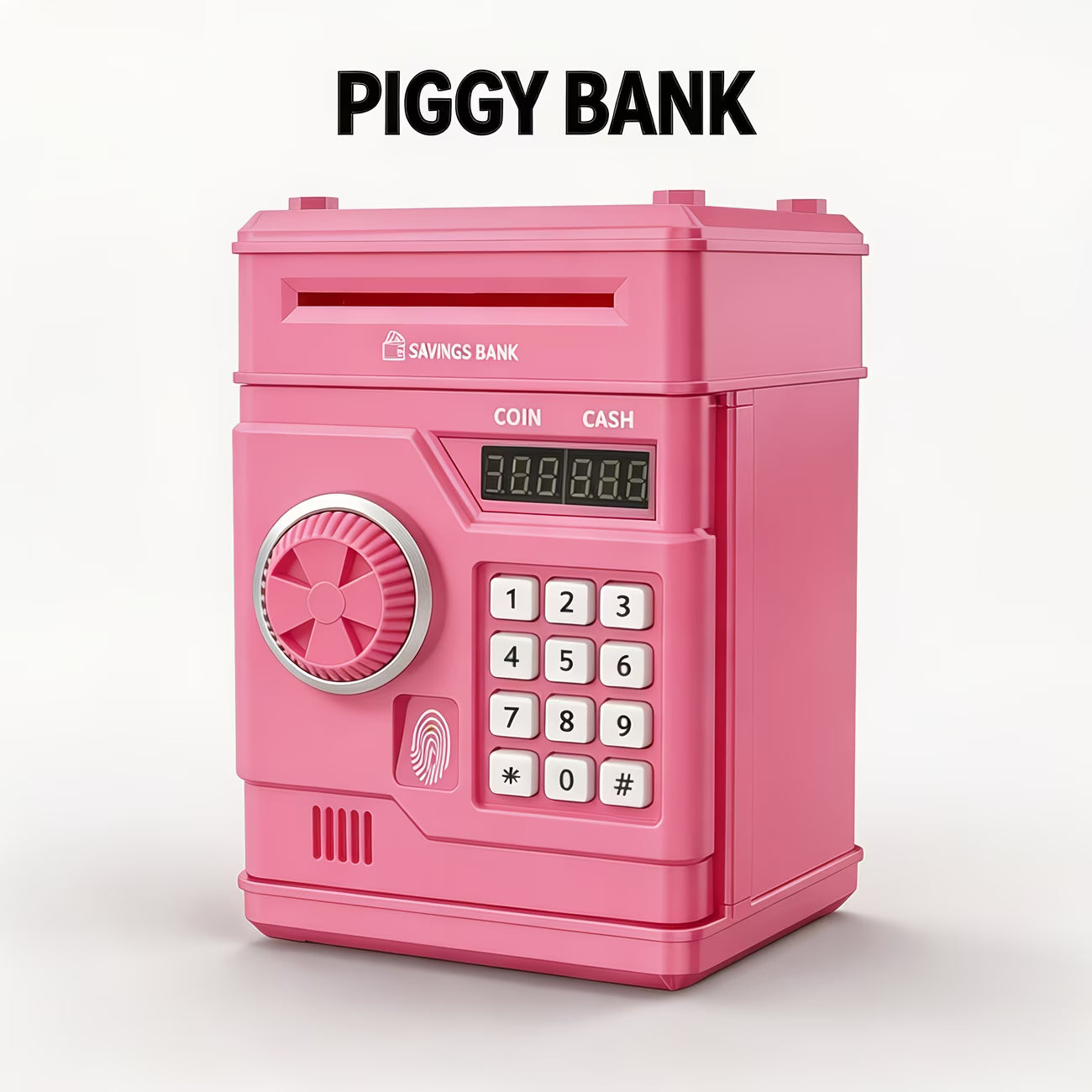 Electronic Money Bank - ATM-Style Piggy Bank For Kids