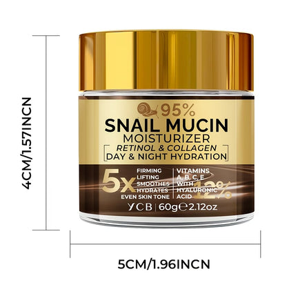 Snail Secretion Retinol Collagen Day And Night Moisturizing Cream
