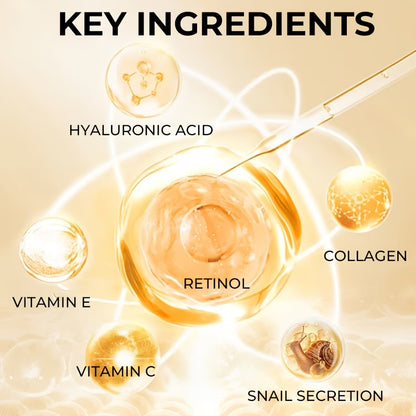 Snail Secretion Retinol Collagen Day And Night Moisturizing Cream