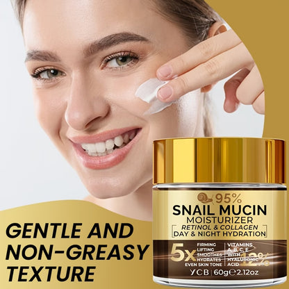 Snail Secretion Retinol Collagen Day And Night Moisturizing Cream
